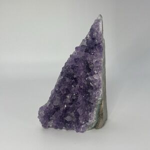 Purple Amethyst Crystal Cluster Specimen Geode 3.5" 5.1 Ounces 144.6 Grams